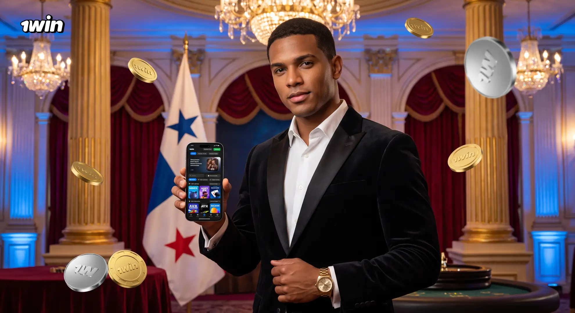 1win Panamá casino online y apuestas deportivas en balboas